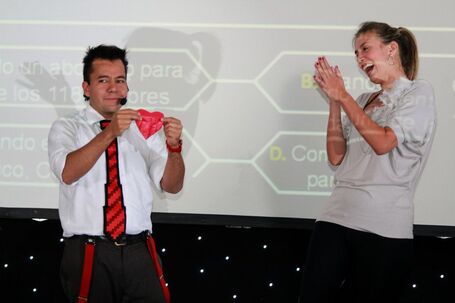 Kick Off Natura — maestro de ceremonias